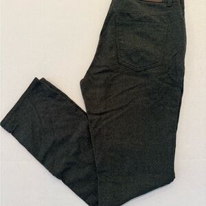 Peter Millar Crown Collection Virgin Wool Pants MF20RT02 Charcoal Gray Size 34